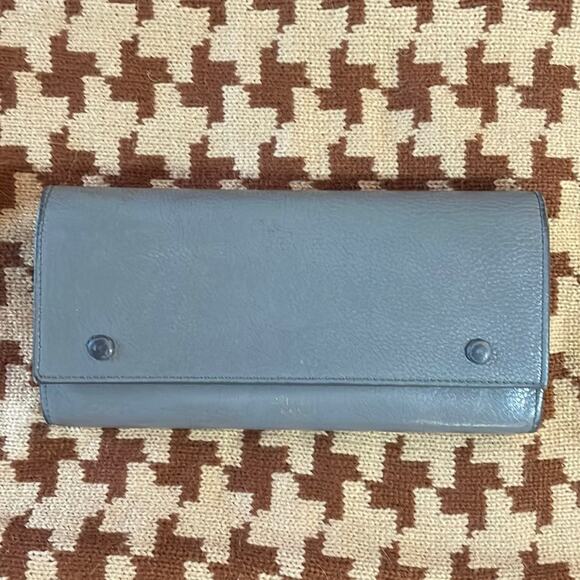Celine Large Flap Multifunction gray taupe wallet - Picture 10 of 10